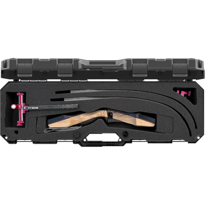 MTM Take Down Recurve Bow Case Black 34 in. - Durable Hard-Sided Storage for Bows and Accessories