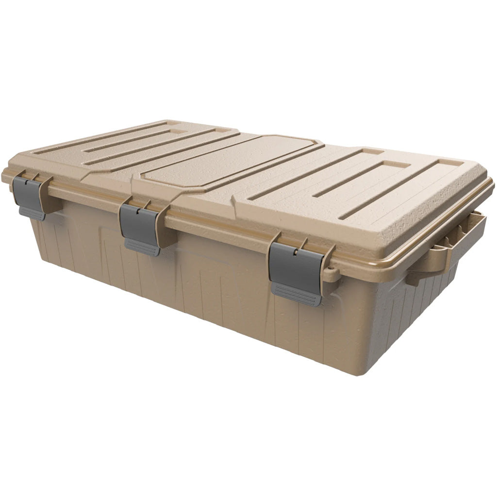MTM Divided Ammo Crate Dark Earth * Heavy-Duty Multi-Caliber Ammo Organizer with Removable Partitions