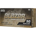 CCI Blazer Brass HP 9mm Luger Pistol Ammo - 115 Grain Jacketed Hollow Point - 50 Rounds