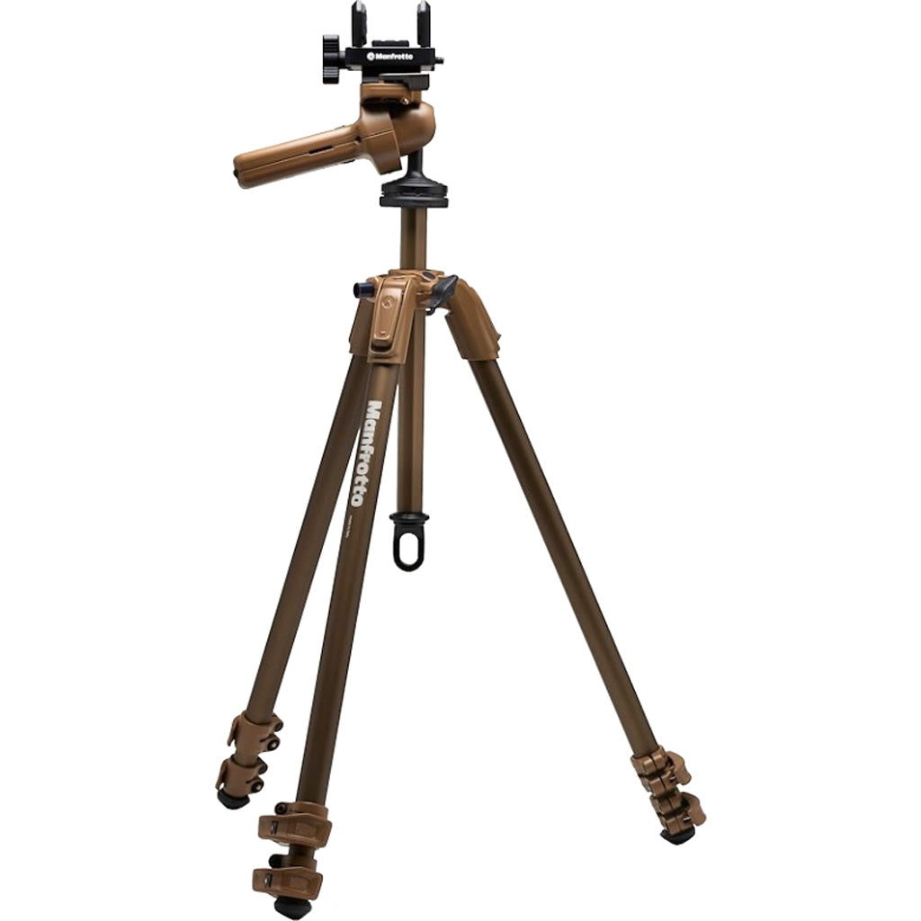 Manfrotto Alpha S.H.O.T. Tripod Grip Kit Brown * Versatile Shooting and Observation Support