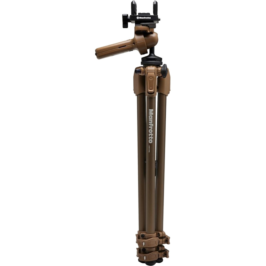 Manfrotto Alpha S.H.O.T. Tripod Grip Kit Brown * Versatile Shooting and Observation Support