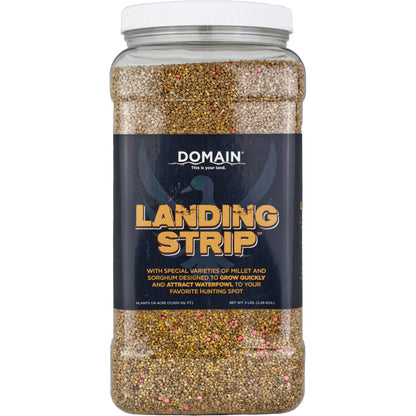 Domain Landing Strip Seed for 1/4 Acre - Supports Waterfowl, Upland Birds, and Deer