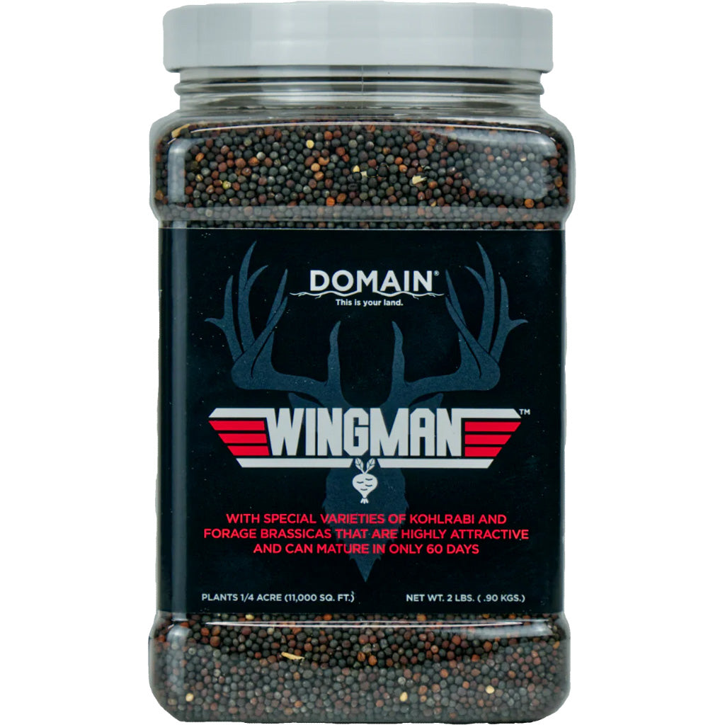 Domain Wingman Seed 1/4 Acre for Deer Forage and Hunt Plot Enhancement
