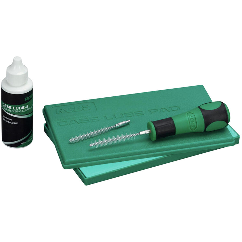 RCBS Case Lube Kit for Reloading - Includes Lube Pad, 2 oz Case Lube-2 &amp; Accessories
