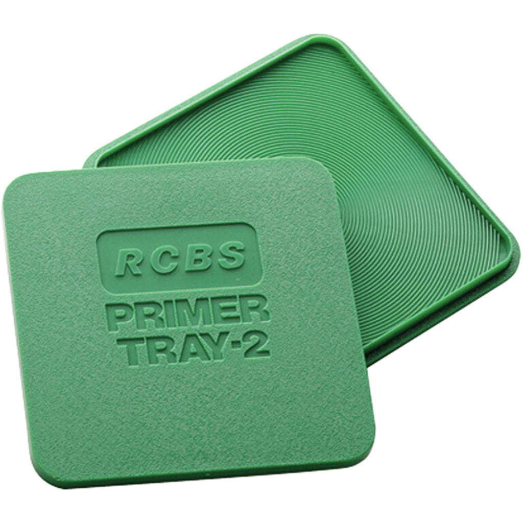 RCBS Primer Tray-2 for Large Primer Packaging - 4-inch Square Reloading Accessory