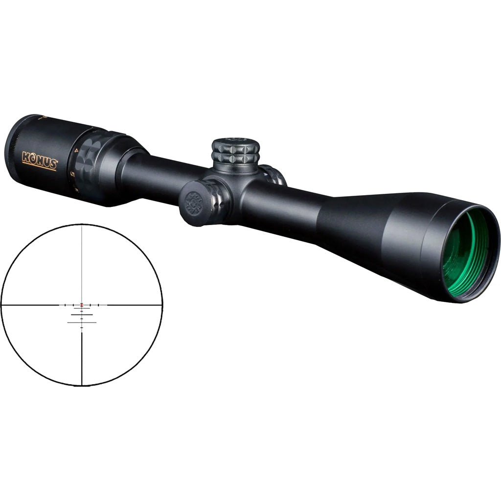 CVA Accura LR-X Muzzleloader Package 50 Cal with 30-inch Fluted Stainless Steel Barrel and Konus BDC Scope