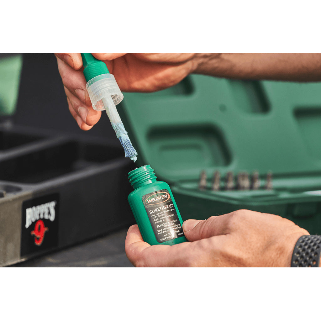 Weaver Surethread Adhesive for Secure Scope Mounting and Long-Term Stability