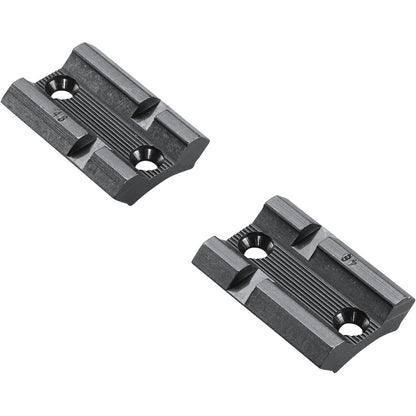 Weaver Classic Aluminum Base Pair for Savage 110 with AccuTrigger * Matte Black