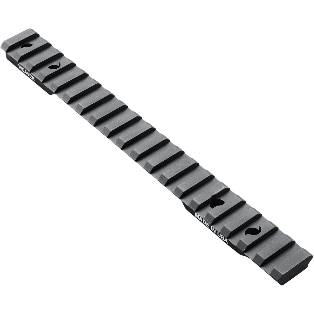 Weaver Tactical Picatinny Extended Multi Slot Base for Savage 110 SA 840 - Matte Black
