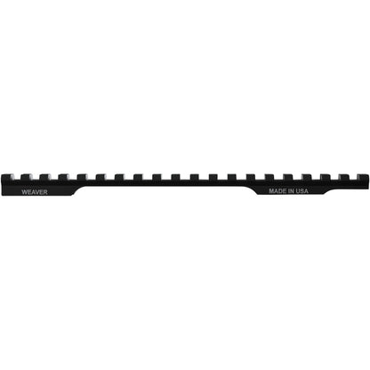 Weaver Tactical Picatinny Extended Multi Slot Base for Savage 110 LA 840 - Matte Black