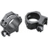 Weaver Classic 4Hole Skeleton Rings Matte Black 30mm Medium Clamshell Pack