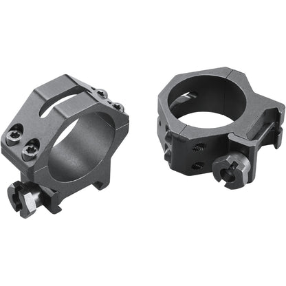 Weaver Classic 4-Hole Skeleton Rings Matte Black 30mm Low Clamshell Pack