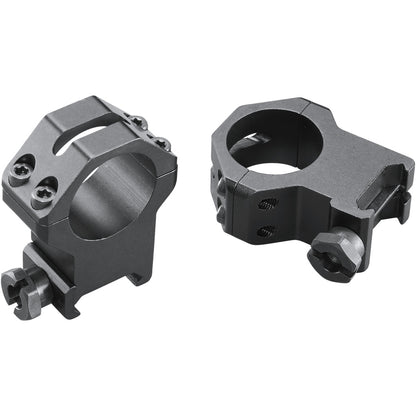 Weaver Classic 4-Hole Skeleton Rings Matte Black 1-Inch XXHigh Clamshell Pack