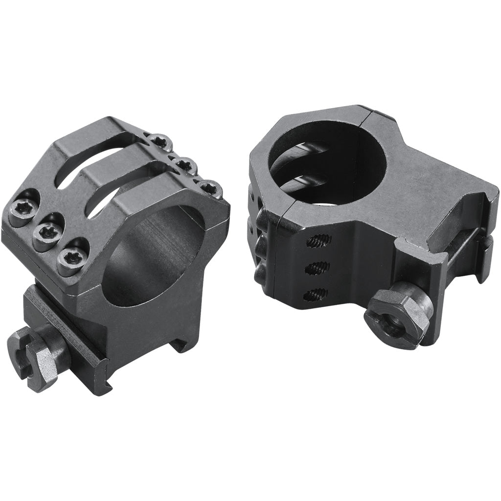 Weaver Classic 6-Hole Skeleton Rings Matte Black 1-Inch XXHigh Clamshell Pack