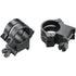 Weaver Classic Quad Lock Detachable Rings Matte Black 1-inch XHigh Clamshell Pack