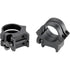 Weaver Classic Quad Lock Detachable Rings 1-inch Matte Black * High Clam Shell Pack