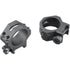 Weaver Tactical 30mm Low Profile Picatinny Rings - Matte Black, 4-Hole Clamshell Pack