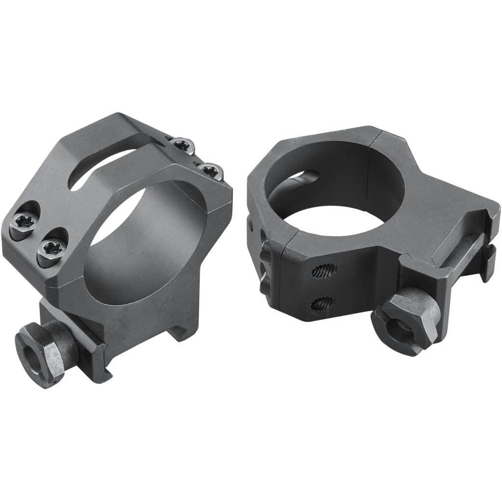 Weaver Tactical 4-Hole Picatinny Ring Mount for 30mm Riflescope - High Matte Black