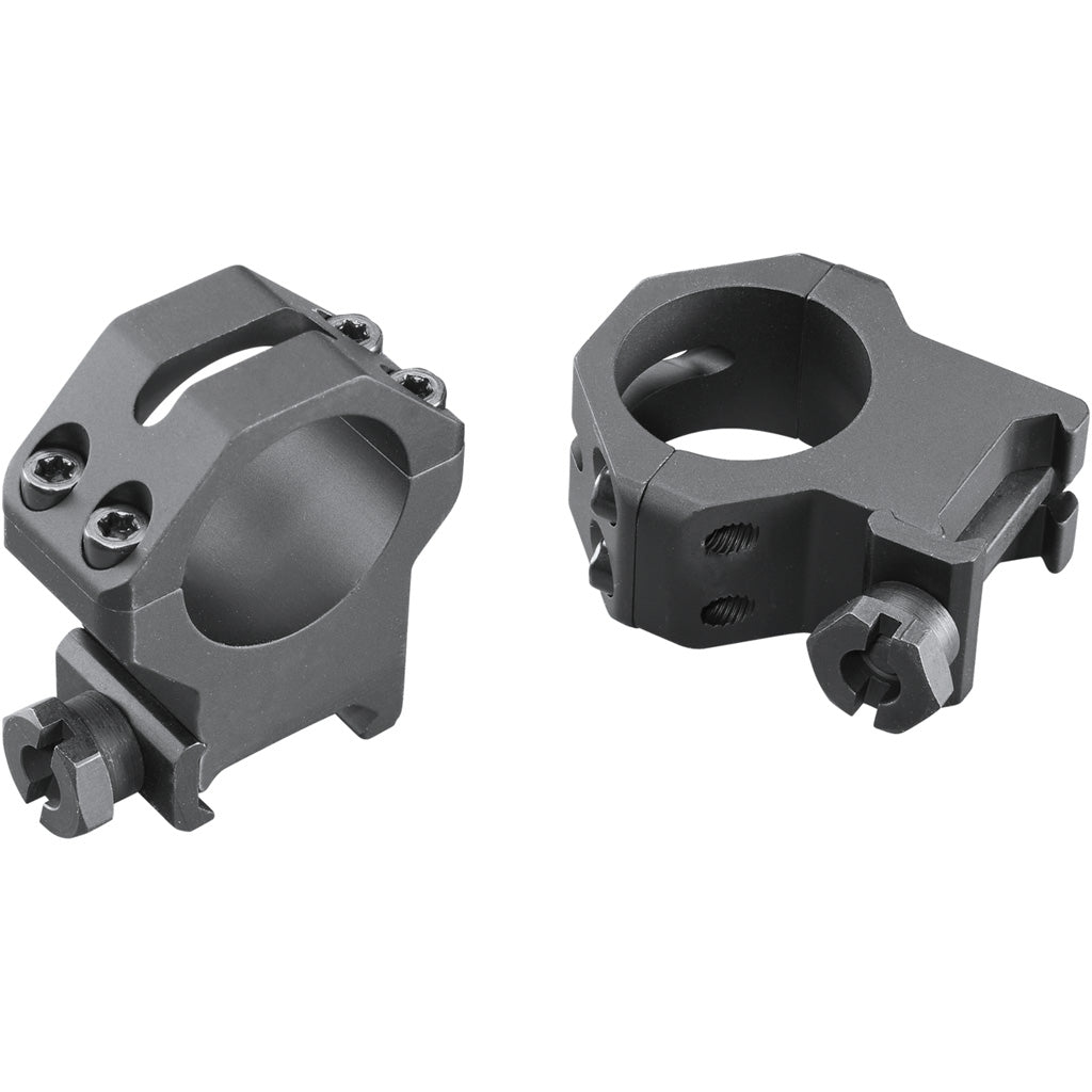 Weaver Tactical 4-Hole Picatinny Ring 1-Inch X-High Matte Black with Clamshell Pack