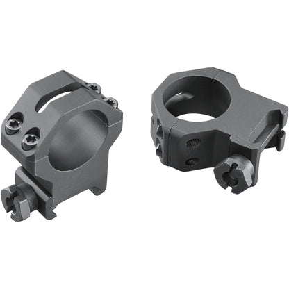 Weaver Tactical 4-Hole Picatinny Ring 1-Inch X-High Matte Black with Clamshell Pack