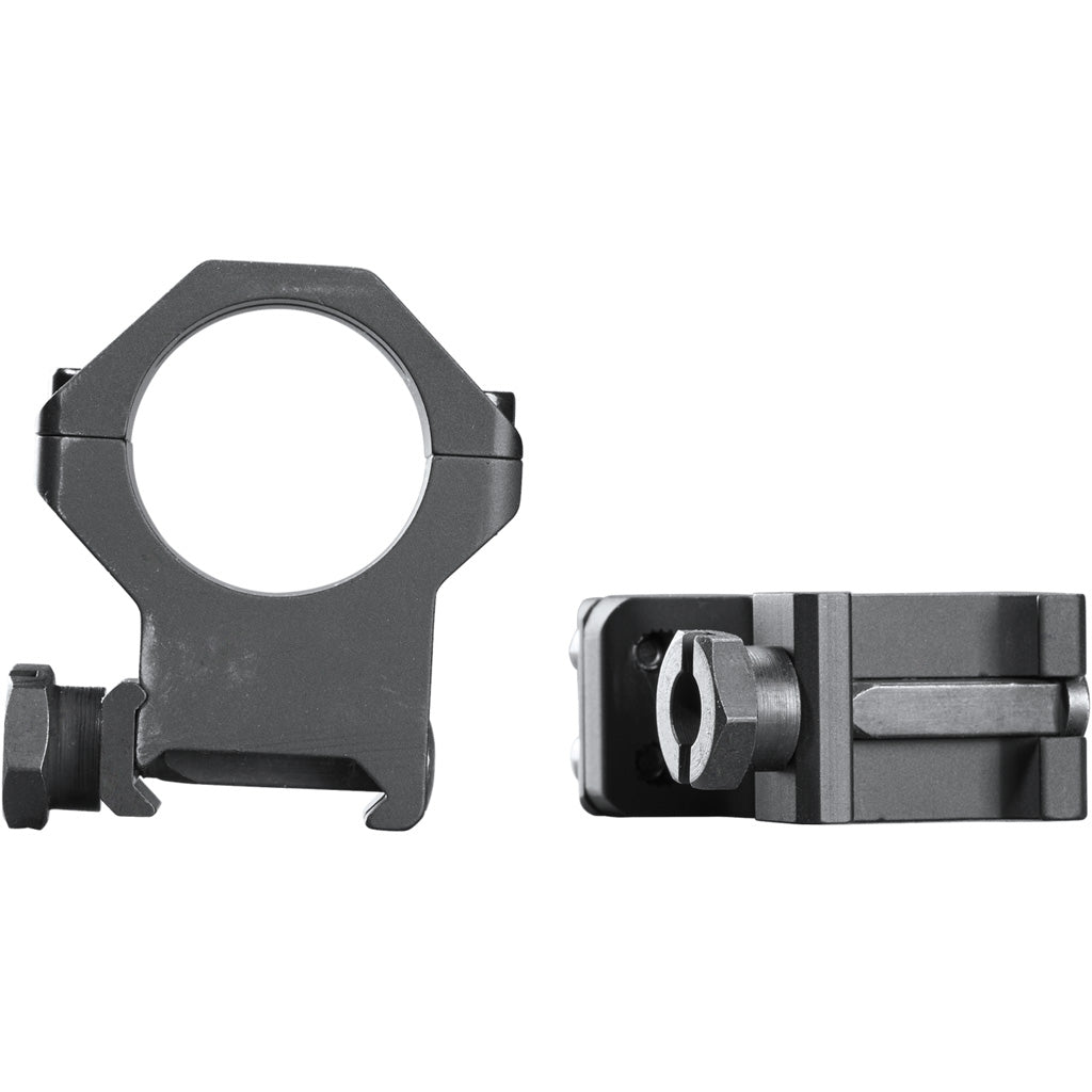 Weaver Tactical 4-Hole Picatinny Ring 1-Inch X-High Matte Black with Clamshell Pack