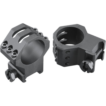 Weaver Tactical 6-Hole Picatinny Ring Mount for 30mm Scopes * Matte Black X-High Profile