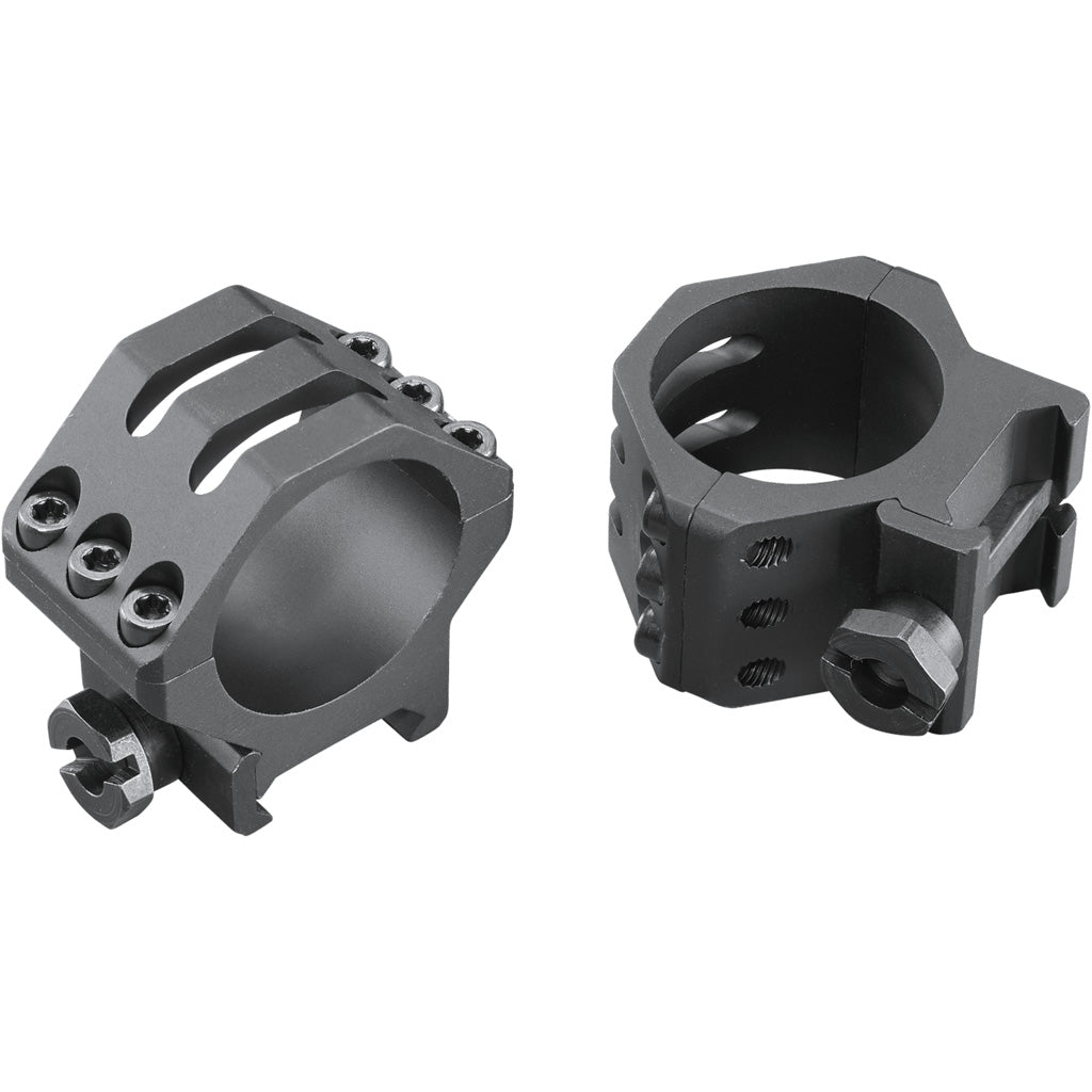 Weaver Tactical 6-Hole Picatinny Ring Mount for 30mm Scopes - Low Profile Matte Black