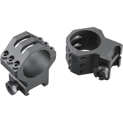 Weaver Tactical 6-Hole Picatinny Scope Rings 30mm High Matte Black, Model 1213223