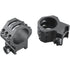 Weaver Tactical 6-Hole Picatinny Scope Rings 30mm High Matte Black, Model 1213223
