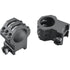 Weaver Tactical 6-Hole Picatinny Scope Rings 1 inch Matte Black XXHigh Clamshell Pack