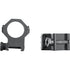 Weaver Tactical 6-Hole Picatinny Ring Mounts for 1 inch Scope - Matte Black, X-High