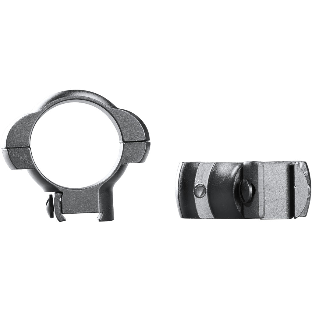 Weaver Grand Slam Rimfire Steel Rings 1 Inch Matte Black, .22 Style XHigh Clamshell Pack