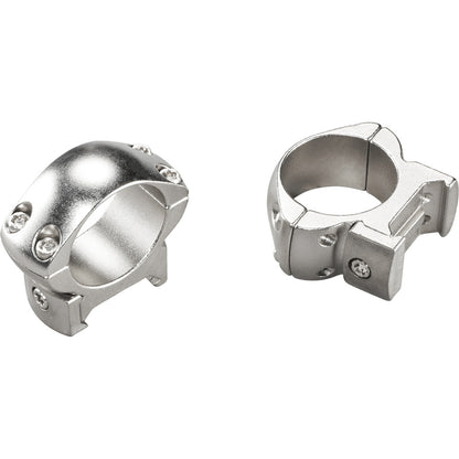 Weaver Grand Slam Steel Rings Silver 1-Inch Medium Clamshell Pack