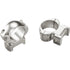 Weaver Grand Slam Steel Rings Silver 1-Inch High Clamshell Pack