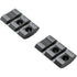 Weaver Classic Aluminum Base Pair for Mossberg 500 - Matte Black, Part Number 1213276