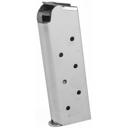 Colt 1911 Magazine 45 ACP 7 rd. Officer/Defender Stainless