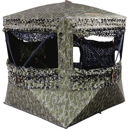 Muddy Outdoors Carnage Die Cut Blind 58 x 58 inches Bottomland Camouflage
