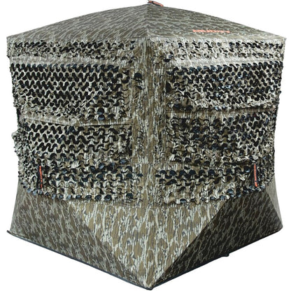 Muddy Outdoors Carnage Die Cut Blind 58 x 58 inches Bottomland Camouflage