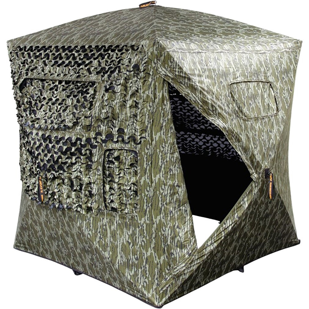 Muddy Outdoors Carnage Die Cut Blind 58 x 58 inches Bottomland Camouflage