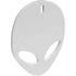 Birchwood Casey Ar500 Silhouette 1-Hole Alien 3/8-Inch Steel Target