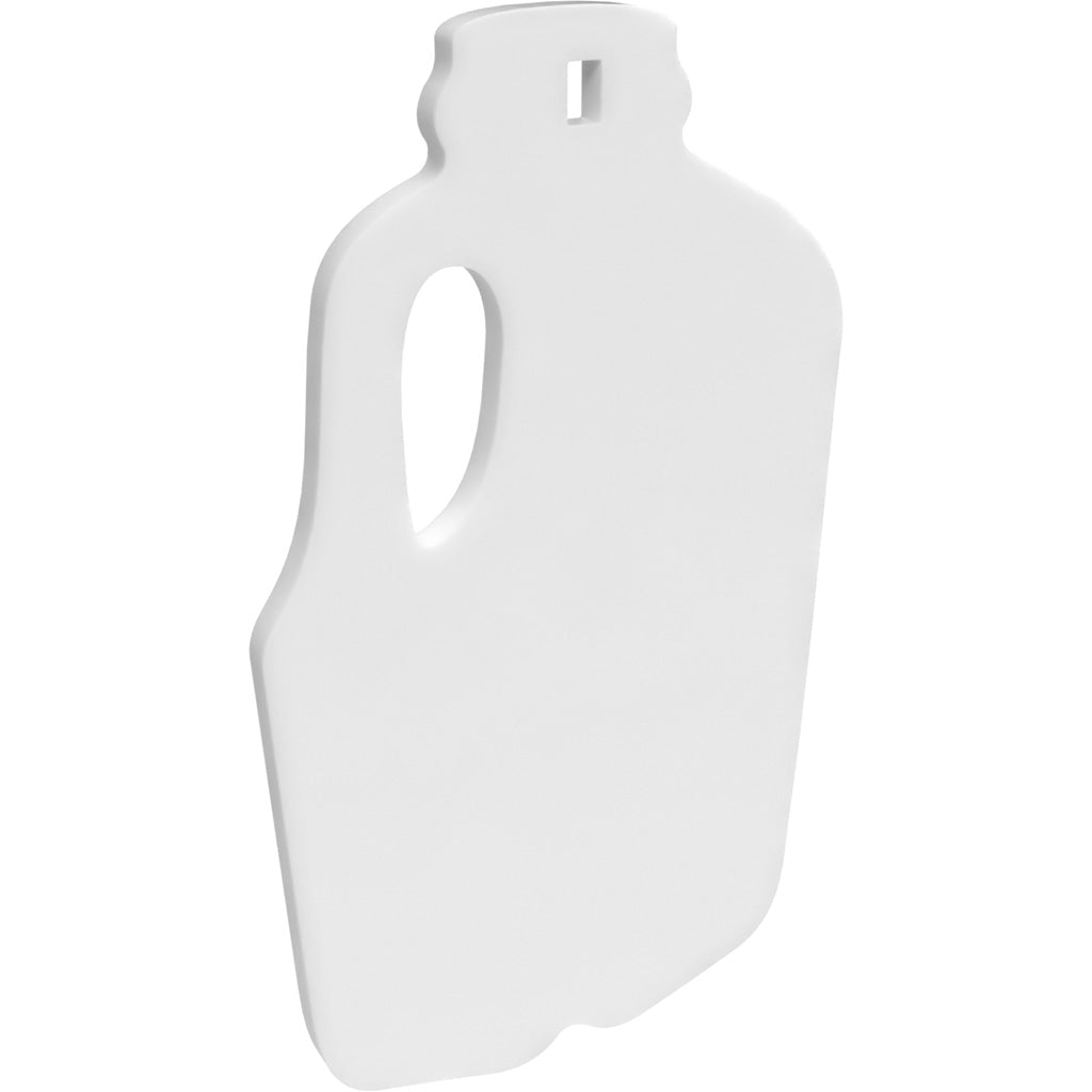 Birchwood Casey Ar500 Silhouette 1-Hole Milk Jug Target - 3/8 Inch Thick AR500 Steel for Shooting Practice