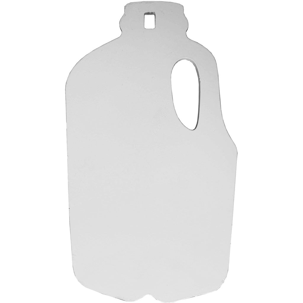 Birchwood Casey Ar500 Silhouette 1-Hole Milk Jug Target - 3/8 Inch Thick AR500 Steel for Shooting Practice
