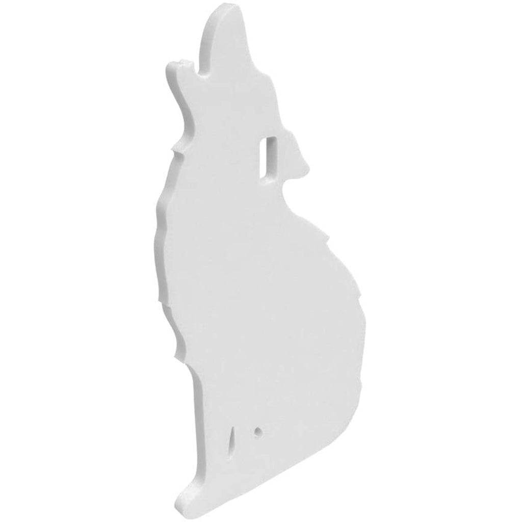 Birchwood Casey Ar500 Silhouette 1-Hole Coyote 3/8-Inch Steel Target