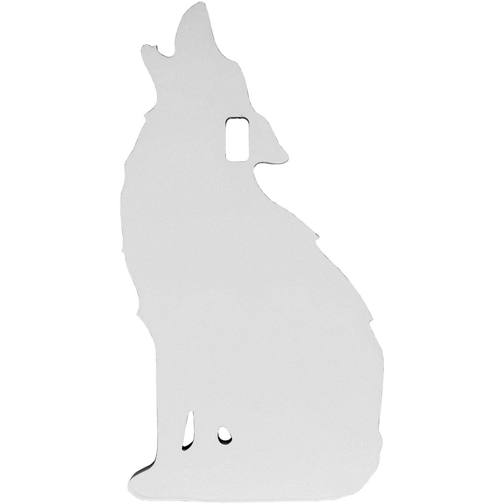 Birchwood Casey Ar500 Silhouette 1-Hole Coyote 3/8-Inch Steel Target