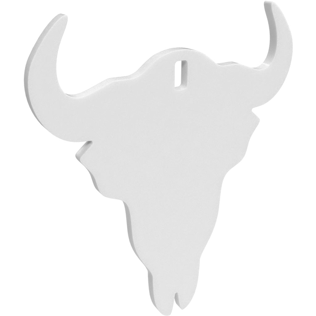 Birchwood Casey AR500 Silhouette 1-Hole Skull Target * 3/8 Inch Thick Steel for Rifle Practice