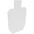 Birchwood Casey Silhouette IPSC Target - 30 inch, 3/8 inch Thick AR500 Steel for Shooting Practice