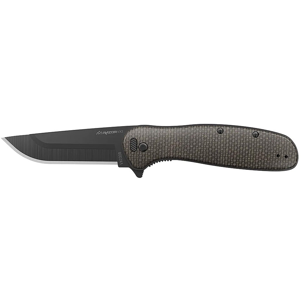 Outdoor Edge Razor Vx2 Brown Folding Knife with 3 Blades