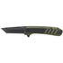 Outdoor Edge Razor Vx4 Green/Black Folding Knife with 4 Interchangeable Blades