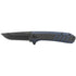 Outdoor Edge Razor Vx4 Blue and Carbon Fiber Folding Knife with 4 Blades