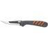 Outdoor Edge Razor HTX 5.0-Inch Folding Knife with 6 Blades - Orange and Gray